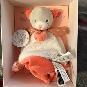 NEW French Doudou et Compagnue lovey in gift box